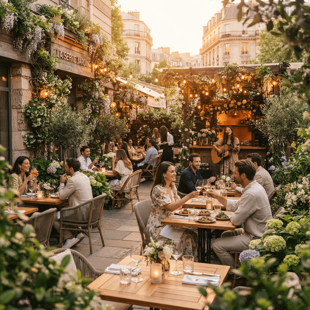 Spring hospitality programming at an upscale venue